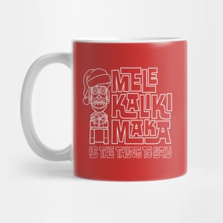 Melekalikimaka Tiki Bar Mug